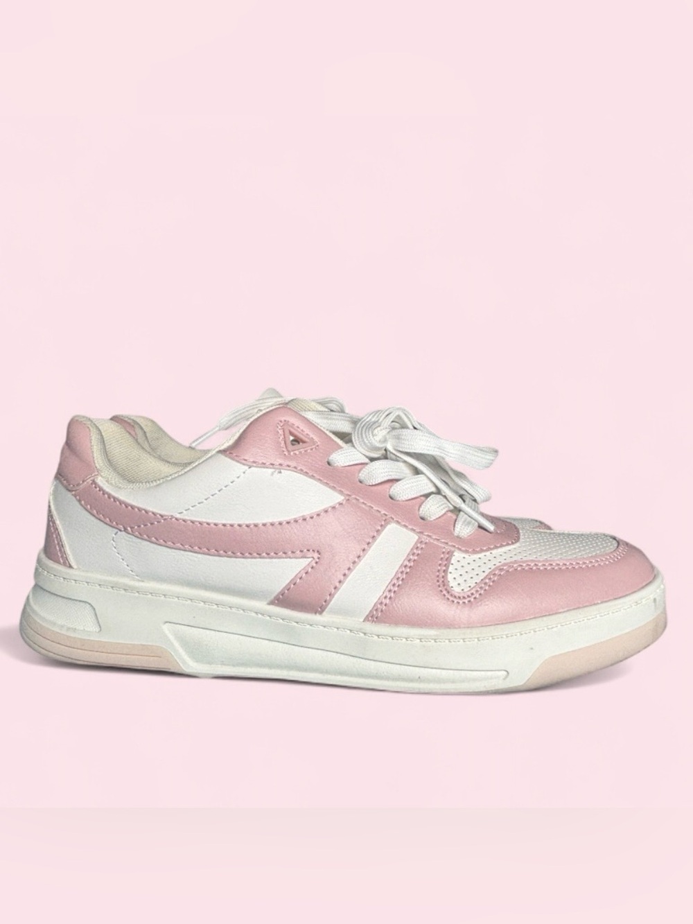 Fabletics Pink and White Women's Sneakers
